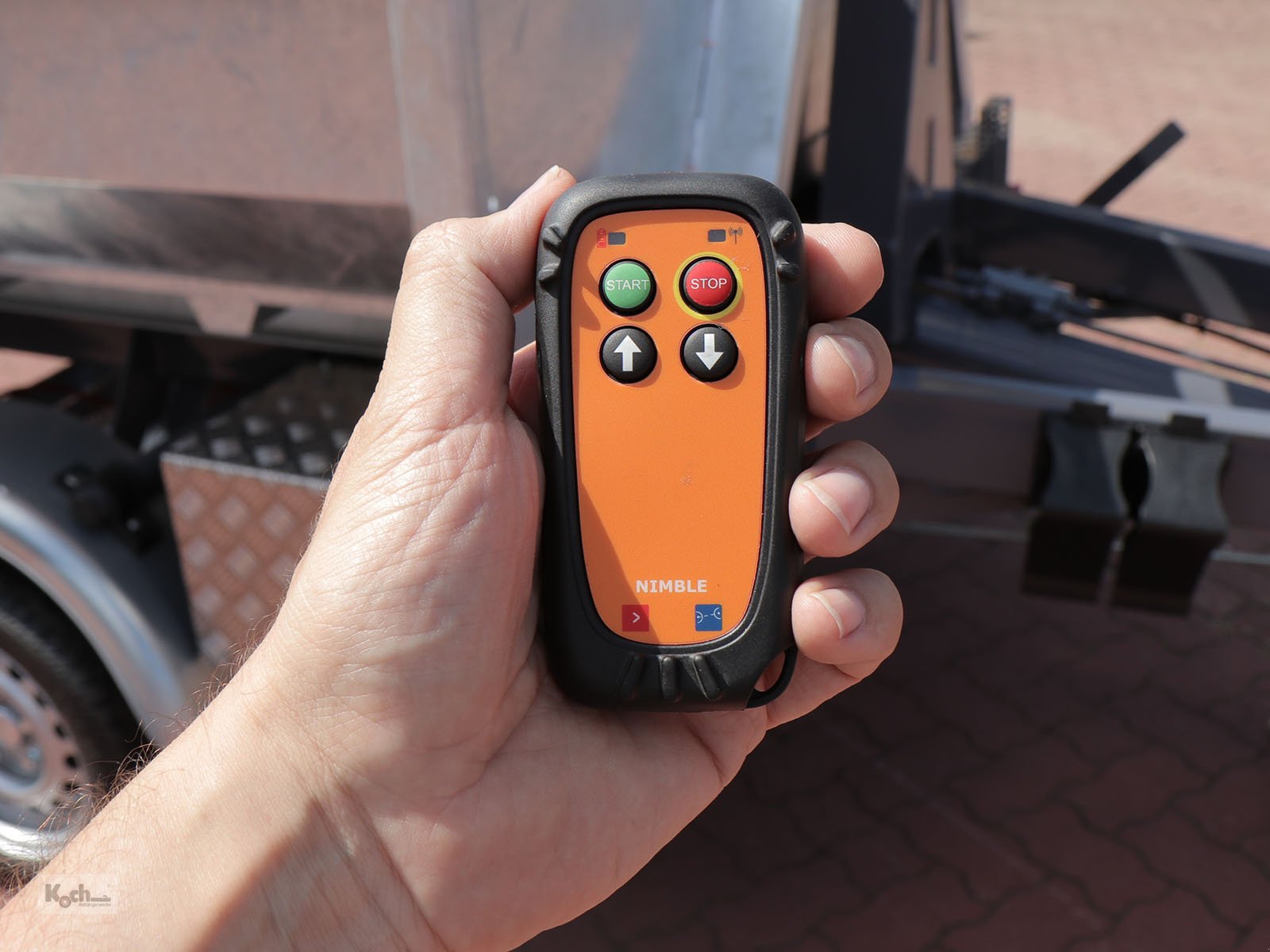 Anhänger del tipo Sonstige KONOS Abroll-Muldenkipper 3,5t|ohne Mulde|Hakengerät (Ki13352125So), Neumaschine In Winsen (Luhe) (Immagine 11)